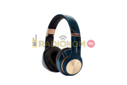 Наушники беспроводные TurboSky WH-09 BLUE. Гарнитура bluetooth TurboSky TurboSky WH-09 BLUE. Наушники накладные голубые.